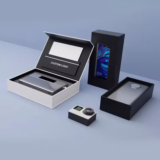 Caixa de papelão para T